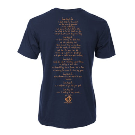 Men's 2 Paths Manifesto Tee - Navy