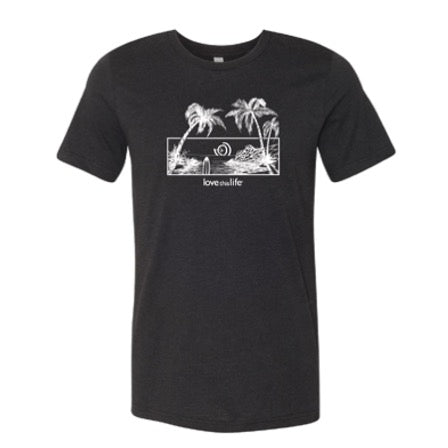 Men's Beach Manifesto Tee - Black