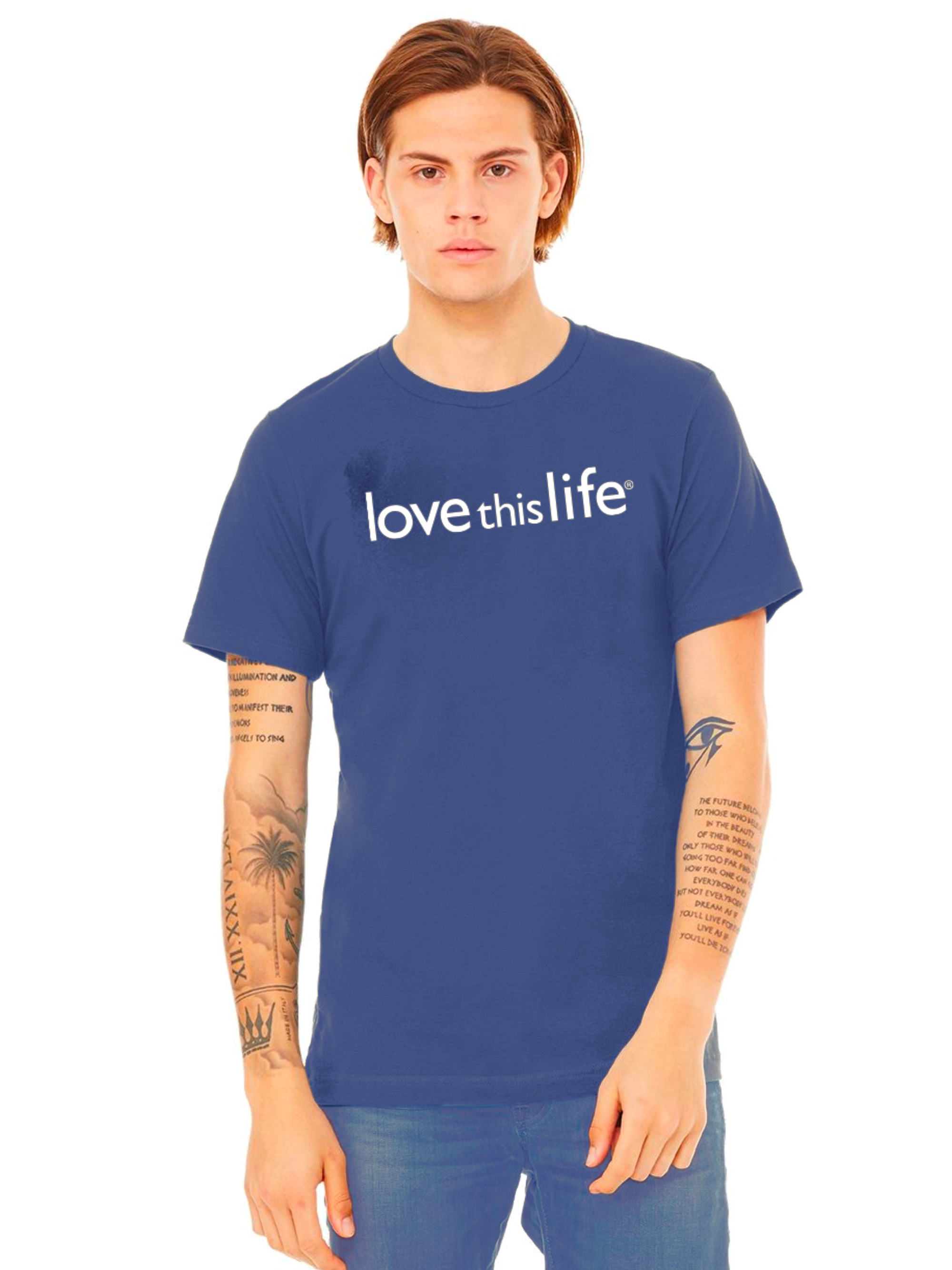 Men's Brand Manifesto Tee - Royal