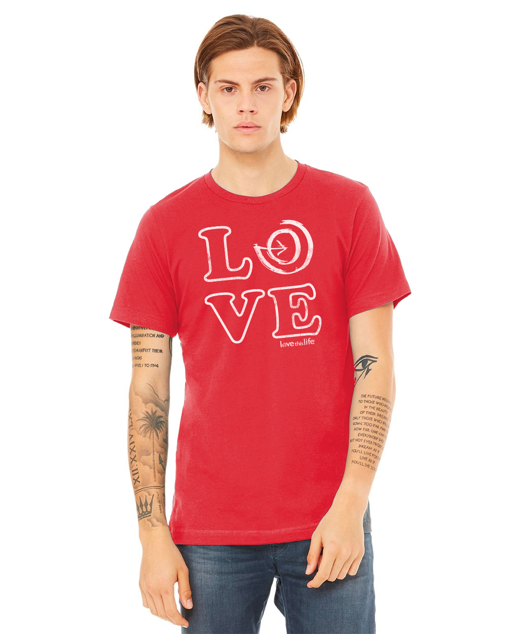 Men's Love Manifesto Tee - Red