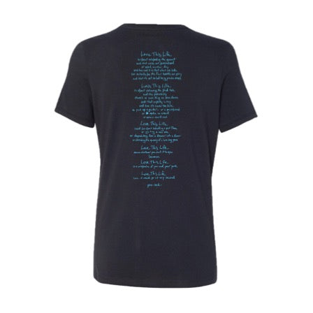 London Collection Relaxed Manifesto Tee - Vintage Black